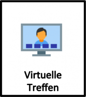 Ein virtuelles Treffen oder eine virtuelle Veranstaltung durchführen